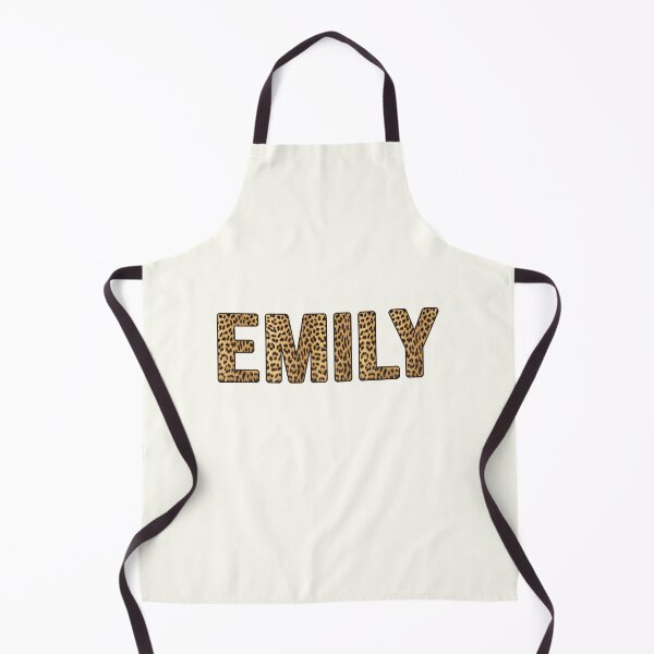 Item preview, Emily Name Leopard Print designed and sold by Jeallan Designs.
