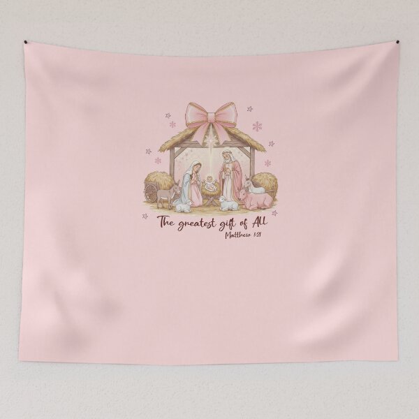 Item preview, The Greatest Gift of All Nativity designed and sold by ewrightmerch.