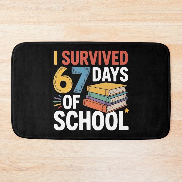 Item preview, I Survived 67 Days of School Funny 67 Meme Teacher Student designed and sold by BLZART.