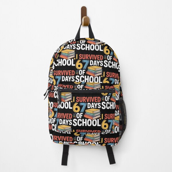 Item preview, I Survived 67 Days of School Funny 67 Meme Teacher Student designed and sold by BLZART.