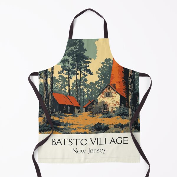 Item preview, Batsto Village New Jersey | Historic Iron Furnace Art Print designed and sold by TuncGK.