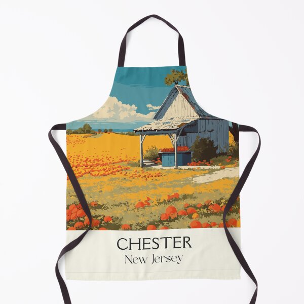 Item preview, Chester New Jersey Farm | Rustic Barn and Flower Field Art designed and sold by TuncGK.