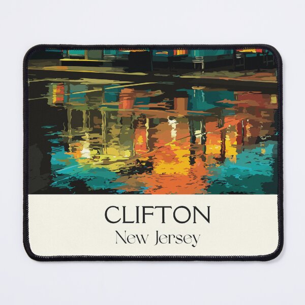 Item preview, Clifton New Jersey Diner | Retro Neon Night Art Print designed and sold by TuncGK.