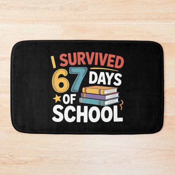 Item preview, I Survived 67 Days of School Funny 67 Meme Teacher Student designed and sold by BLZART.