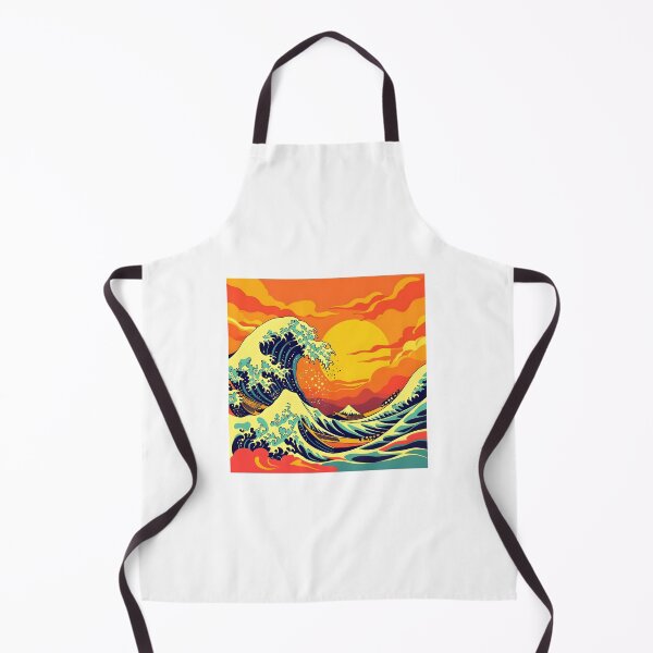 Item preview, retro colorful tropical waves designed and sold by JuliVogel.