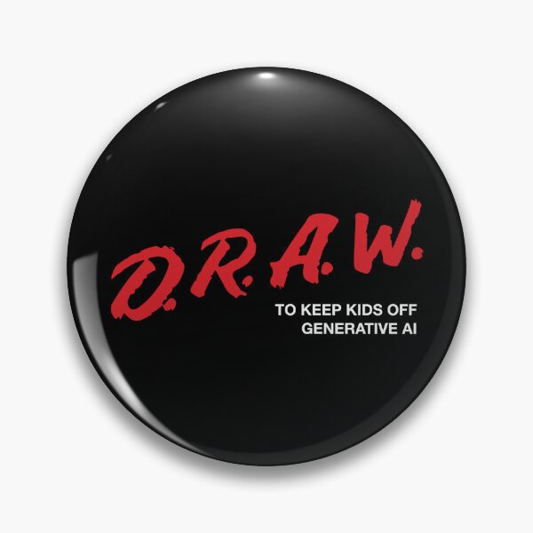 Item preview, D.R.A.W. To Keep Kids Off Generative AI designed and sold by Eversole Design Co..