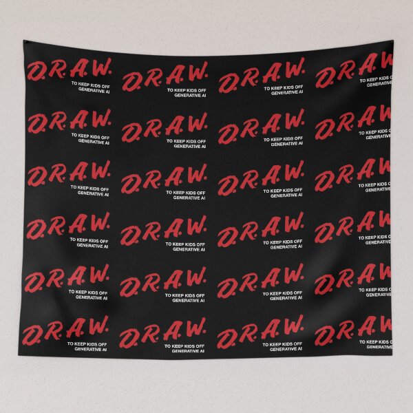 Item preview, D.R.A.W. To Keep Kids Off Generative AI designed and sold by Eversole Design Co..