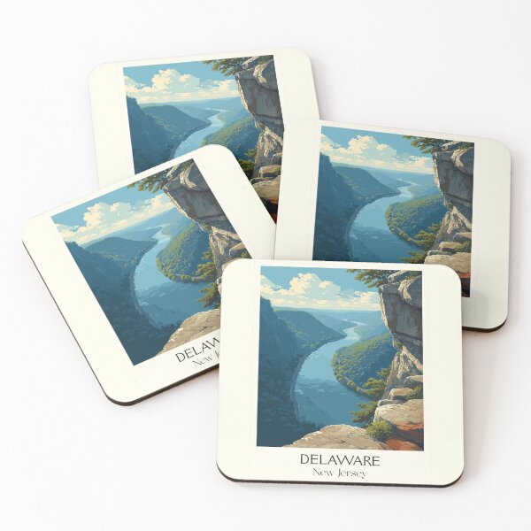 Item preview, Delaware Water Gap NJ | Scenic River Gorge Art Print designed and sold by TuncGK.