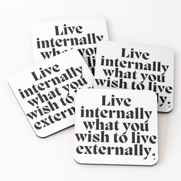Item preview, Live internally what you wish to live externally. designed and sold by Finds.