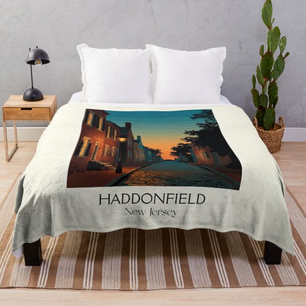 Item preview, Haddonfield New Jersey Twilight | Historic Street Art designed and sold by TuncGK.