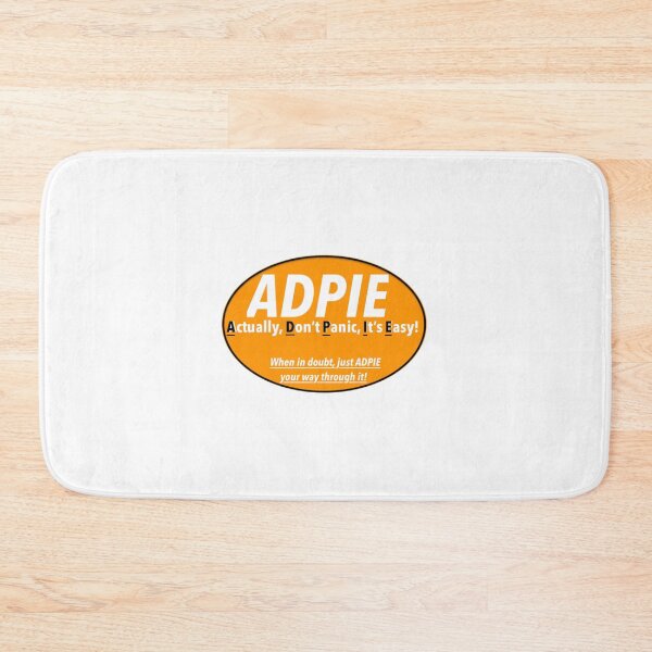 Item preview, ADPIE: Nurse Humor Print Novelty T-Shirt designed and sold by PSST-Design.
