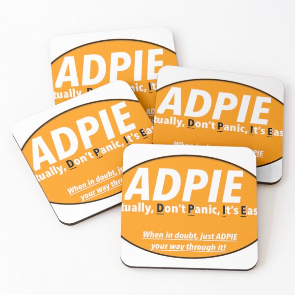 Item preview, ADPIE: Nurse Humor Print Novelty T-Shirt designed and sold by PSST-Design.