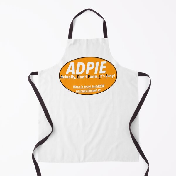 Item preview, ADPIE: Nurse Humor Print Novelty T-Shirt designed and sold by PSST-Design.