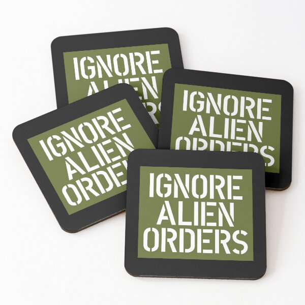 Item preview, Ignore Alien Orders designed and sold by The Common Tee.