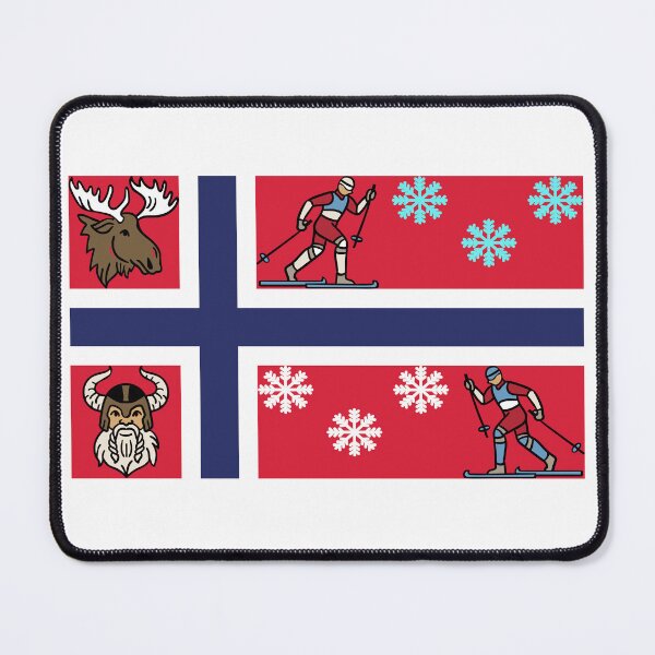 Item preview, Norwegian Flag designed and sold by ViksensAttempt.