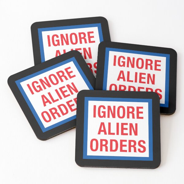 Item preview, Ignore Alien Orders designed and sold by The Common Tee.