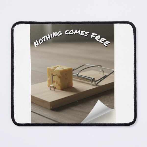Item preview, Nothing comes free - funny design designed and sold by GiftiqueNook.