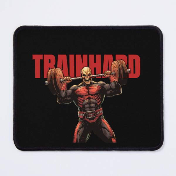 Item preview, TrainHard Iron Flow – Gray Minimal Power Composition designed and sold by TrainHardCo.