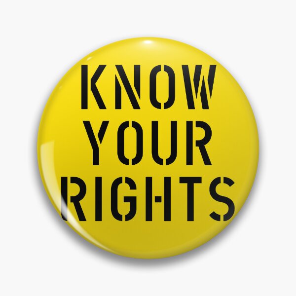 Item preview, Know Your Rights designed and sold by The Common Tee.