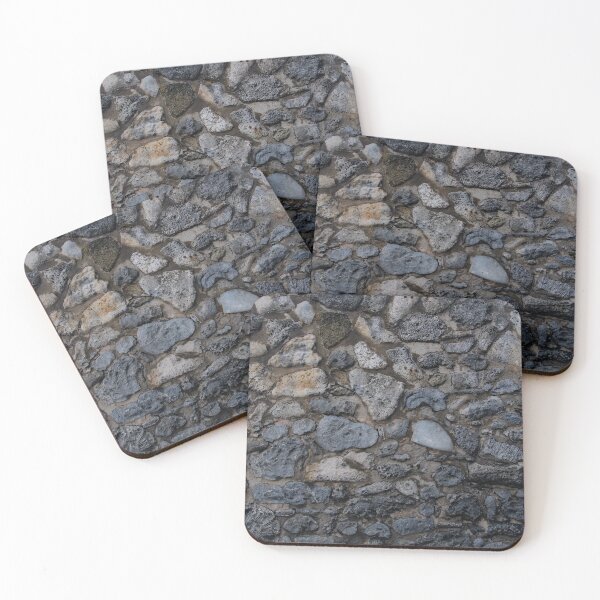 Item preview, Rustic Caribbean Coral Stone Wall 2 designed and sold by Anita's & Bella's Art.
