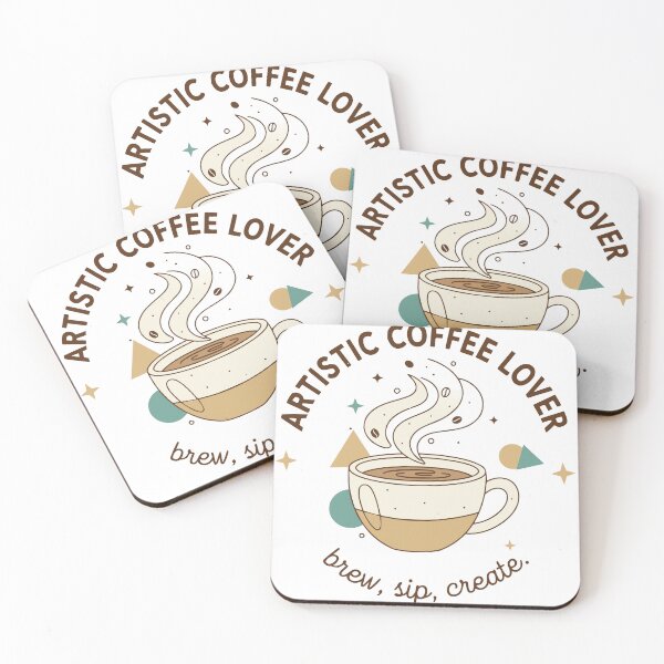 Item preview, Artistic Coffee Lover - Brew, Sip, Create Retro Graphic designed and sold by Enga6.