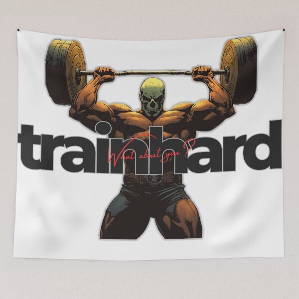 Item preview, TrainHard Raw Energy – Modern Fitness Streetwear designed and sold by TrainHardCo.
