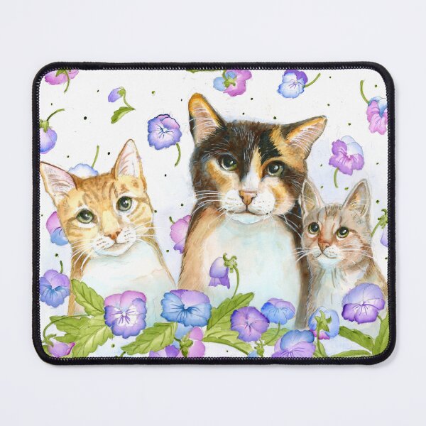 Item preview, Cats and Violas kaaren poole designed and sold by KaarenPoole.