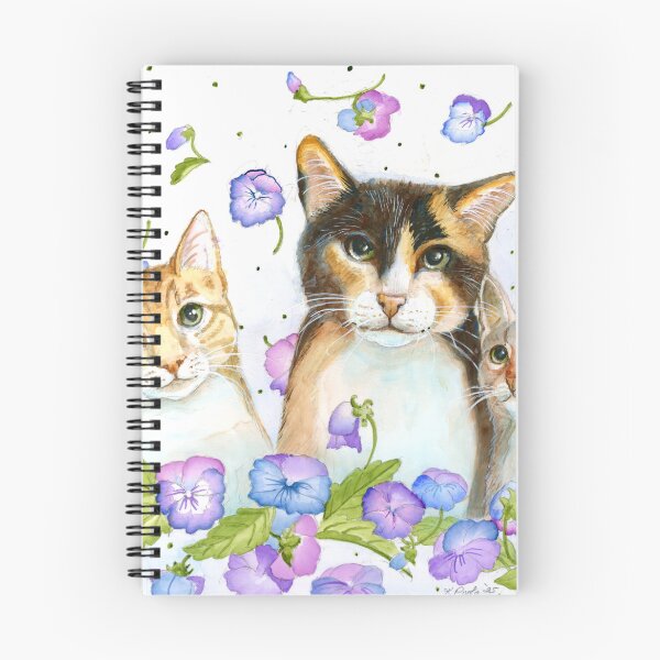 Artikelvorschau, Katzen und Veilchen kaaren poole entworfen und verkauft von KaarenPoole.