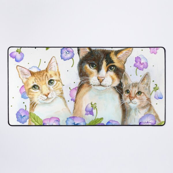 Item preview, Cats and Violas kaaren poole designed and sold by KaarenPoole.
