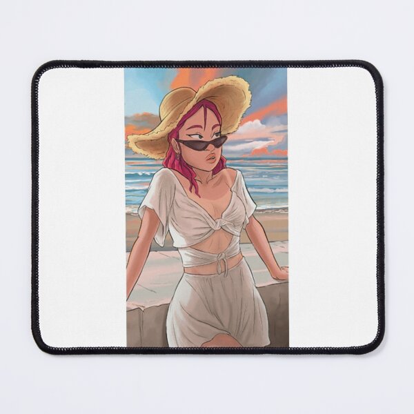 Item preview, Sun tanned skin girl at sunset designed and sold by unlehorbuson.