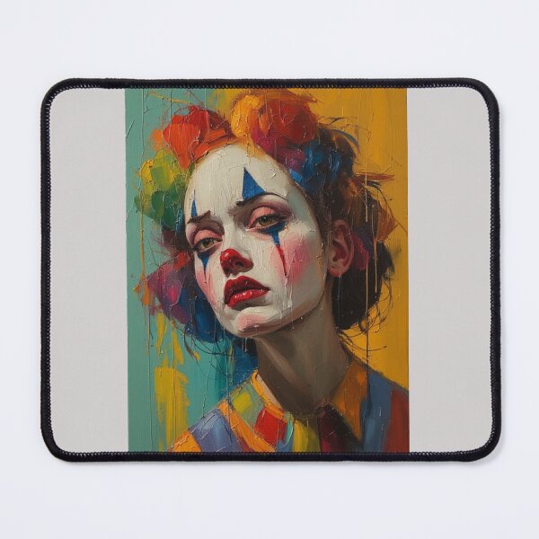 Item preview, Art Clown Surreal Design Vintage Circus Aesthetic for Clown Lovers & Art Enthusiasts designed and sold by Ditstyle.