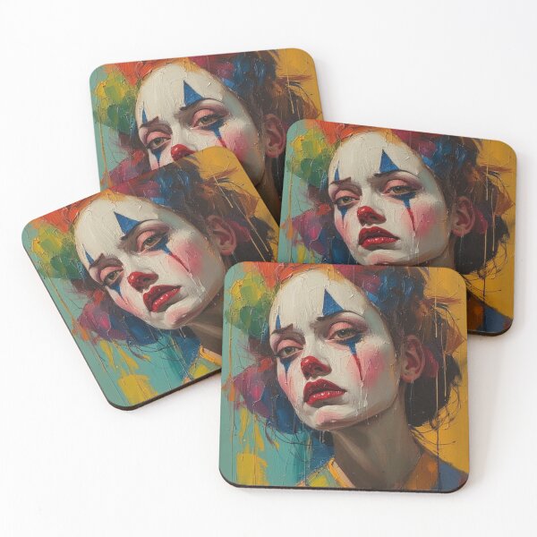 Item preview, Art Clown Surreal Design Vintage Circus Aesthetic for Clown Lovers & Art Enthusiasts designed and sold by Ditstyle.