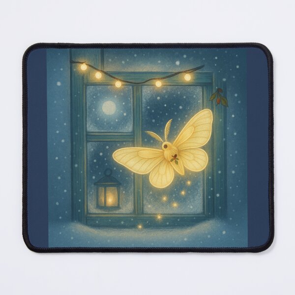 Item preview, Mira the Moth – Glowkeeper’s Window designed and sold by GeoWild Designs.