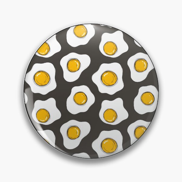 Item preview, Cute Fried Egg Drawing Pattern Abstract Food Art designed and sold by TackyTime.