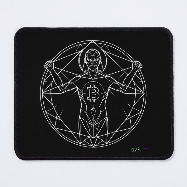 Item preview, Cosmic Bitcoin Harmony – Geometric Balance of Power designed and sold by Benito Del Ray.