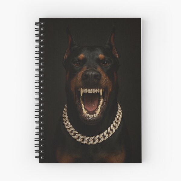 Item preview, Doberman with grill and chain designed and sold by SabbySplendor.