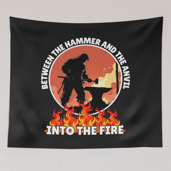Item preview, BETWEEN THE HAMMER AND THE ANVIL designed and sold by aledfychan.