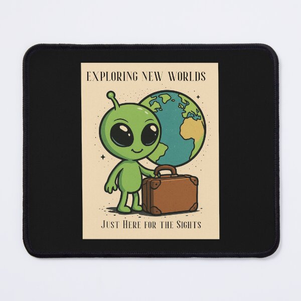 Item preview, Funny Space Exploration Sightseeing designed and sold by QuoteCanvas.TH.
