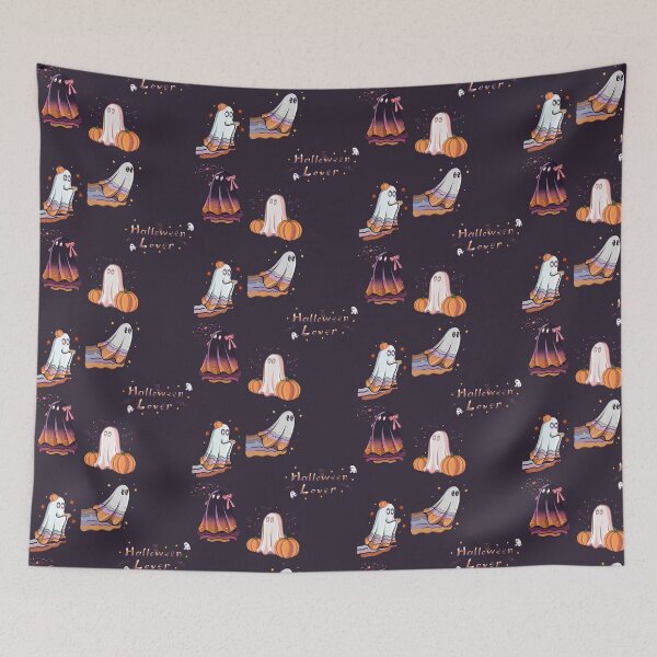 Item preview, Cutesy Halloween! Ghost Art Collection designed and sold by KrystalBStudios.
