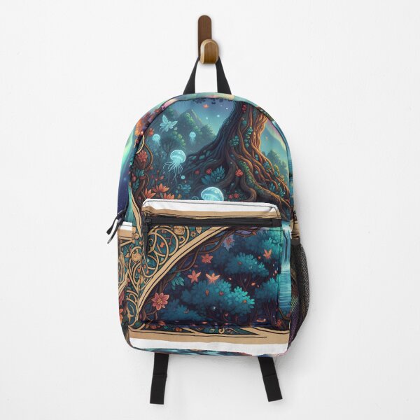Item preview, Enchanted Aurora Forest: Mystical Nature designed and sold by Fumoria.