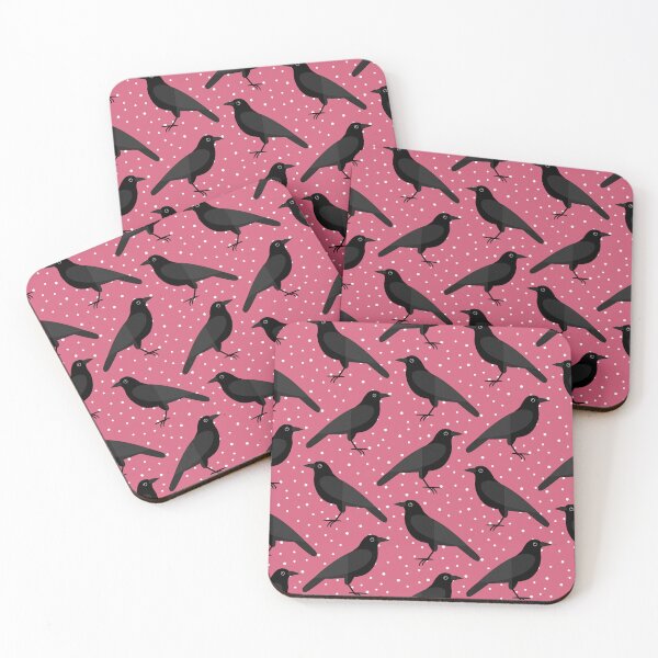 Item preview, Rooks on pink designed and sold by reneesillus.