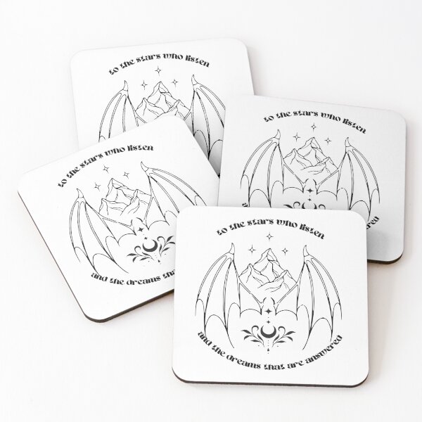 Item preview, To The Stars Who Listen Quote • Night Court Inspired ACOTAR Design designed and sold by theliteraryedit.