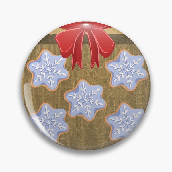 Item preview, Light blue christmas cookies designed and sold by serenebookworm.