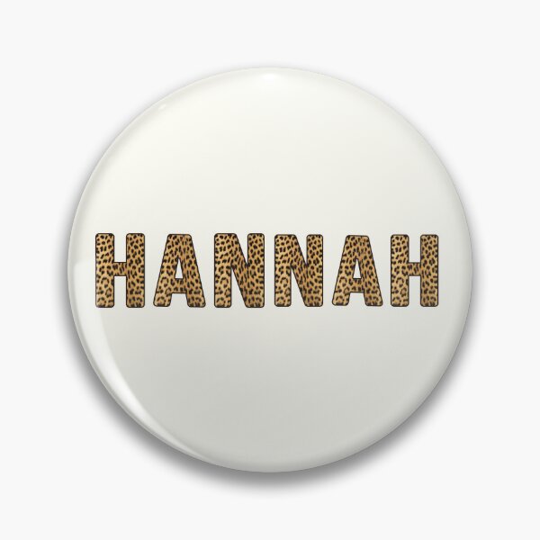 Item preview, Hannah Name Leopard Print designed and sold by Jeallan Designs.