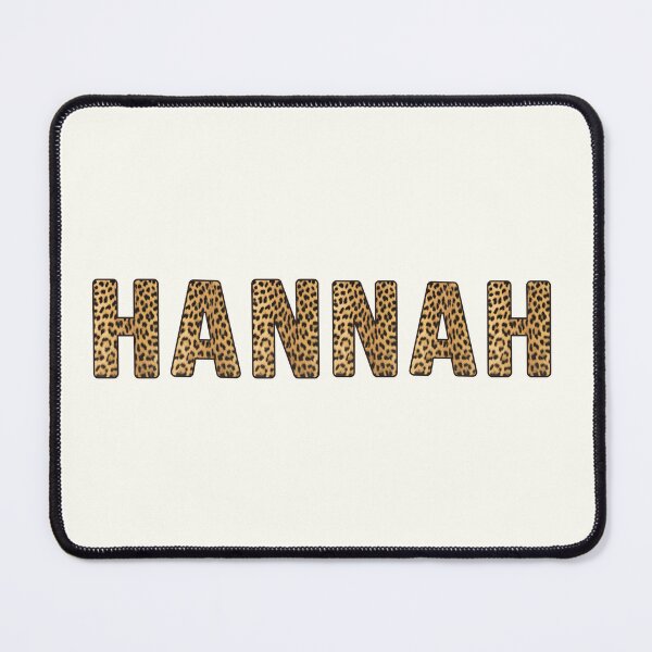Item preview, Hannah Name Leopard Print designed and sold by Jeallan Designs.