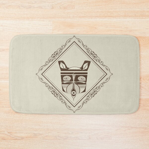 Item preview, Vinyl Wolf Brown & Cream Duotone designed and sold by Tony Anderson Designs.
