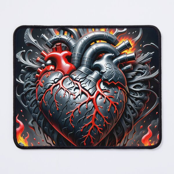 Item preview, Melting Heart in the Heat – Love Under Pressure designed and sold by PawPrintedArt.