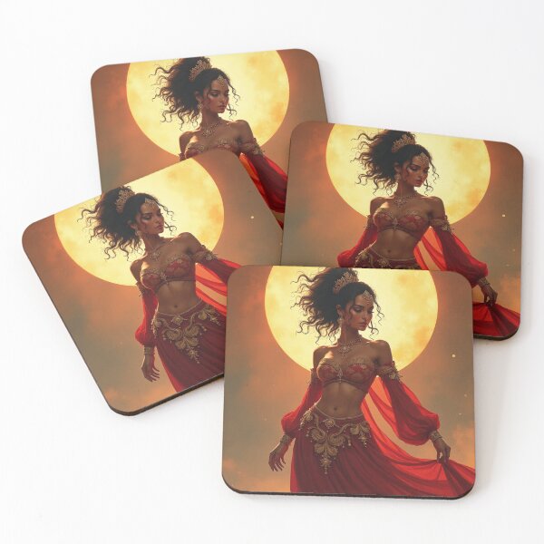 Item preview, Crimson Moon Belly Dancer designed and sold by BrickByDream.