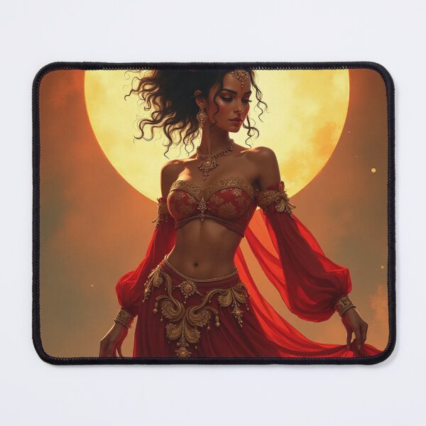 Item preview, Crimson Moon Belly Dancer designed and sold by BrickByDream.