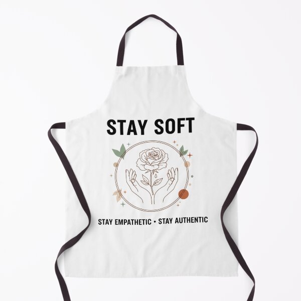 Item preview, Stay Soft Minimalist Tee | Empathy, Authenticity & Vulnerability designed and sold by MINIMA.LIGN.
